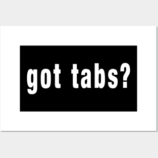 got tabs? Posters and Art